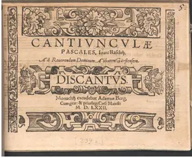 17 Cantiunculae Pascales