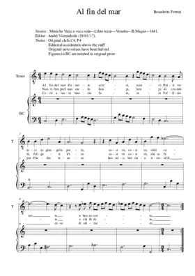 Al fin del mar d'amore