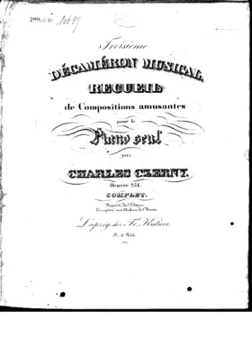 Troisième décaméron musical