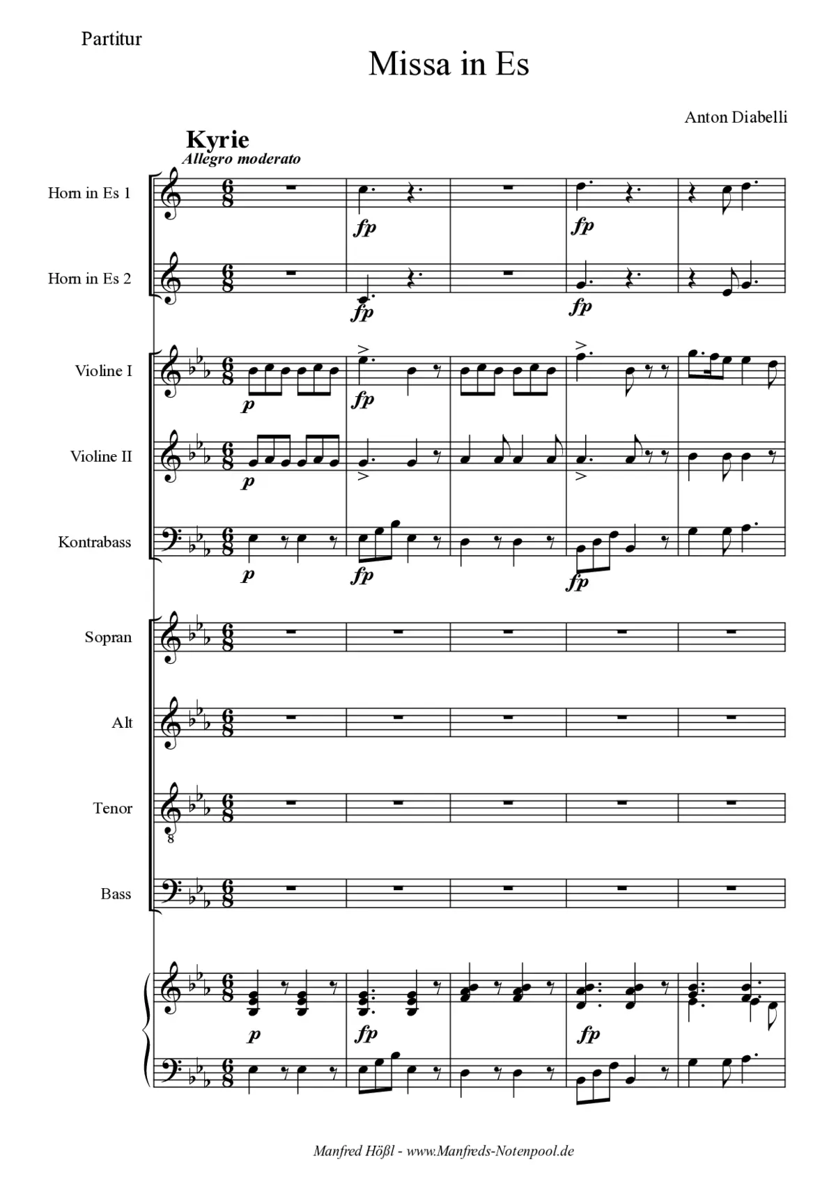 Messe in Es - Page 1