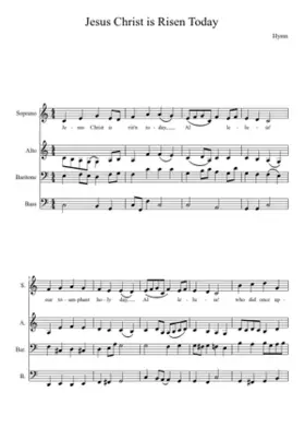 jesus christ is risen today