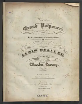 Grand Potpourri No.3 for 2 Pianos 6-Hands