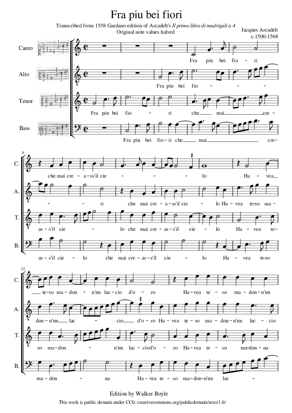 Fra piu bei fiori - Page 1