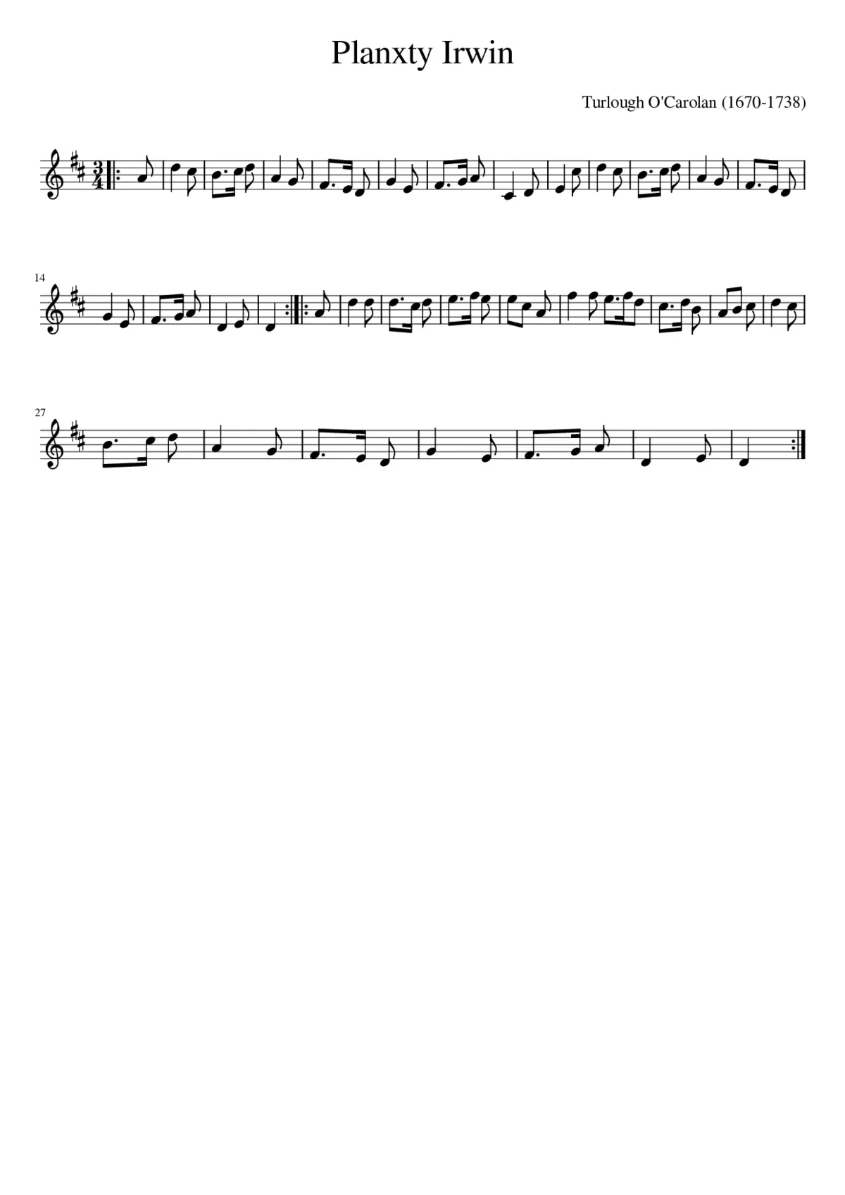 Planxty Irwin - Page 1