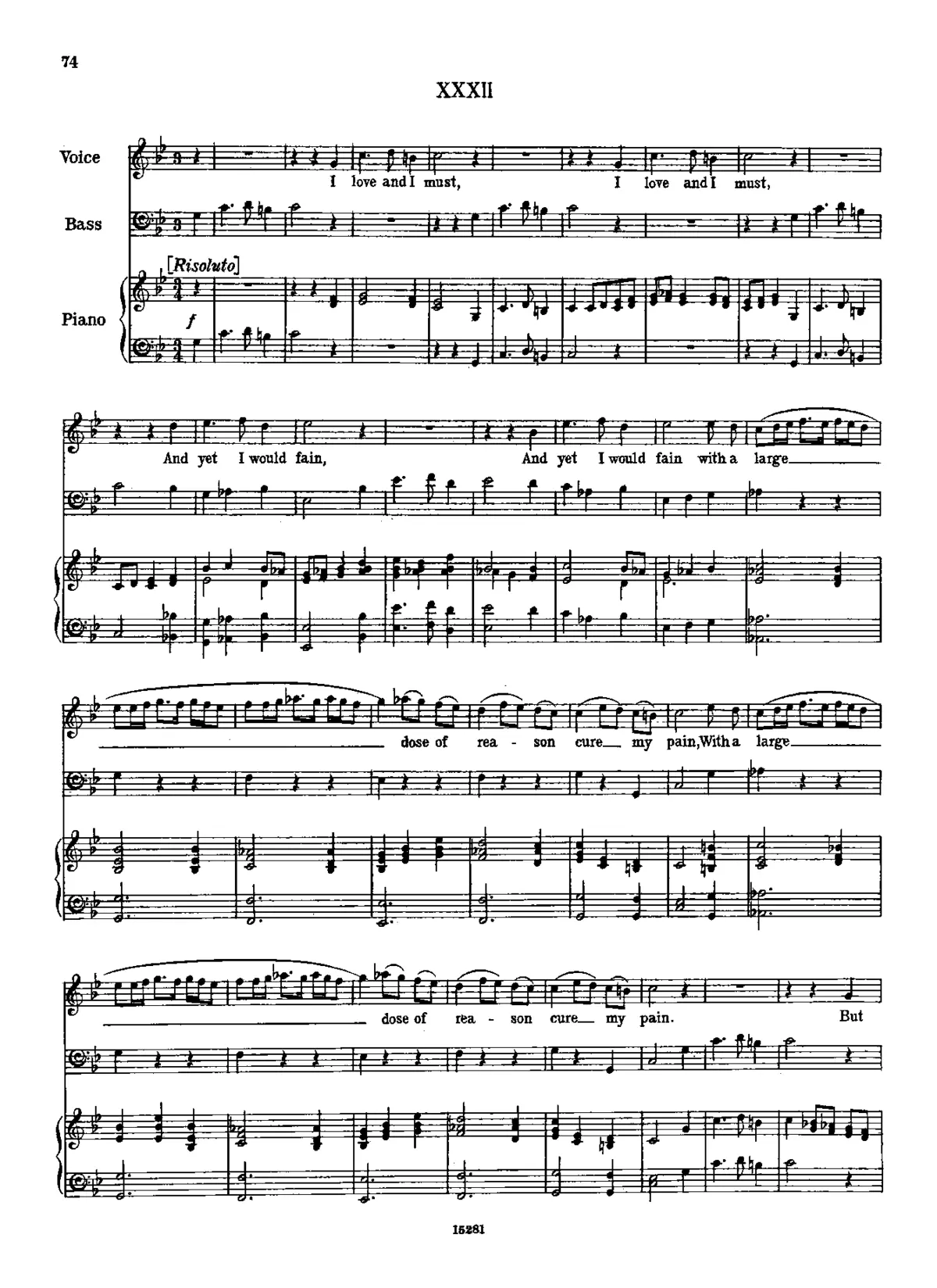 I Love and I Must - Page 1