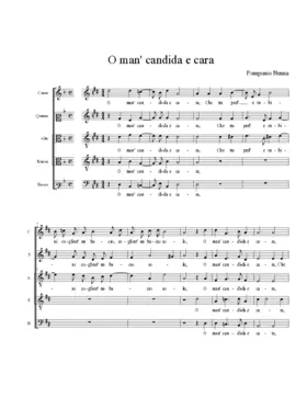 O man' candida e cara