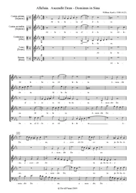 Alleluia - Ascendit Deus