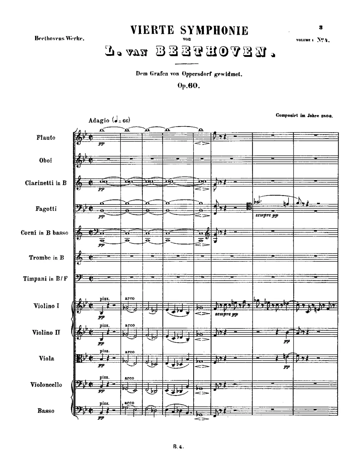 Symphony No.4 - Page 1