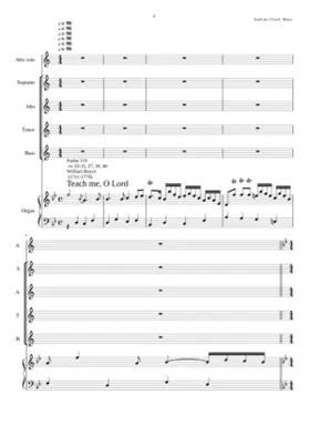 Teach me O Lord the way of thy statutes