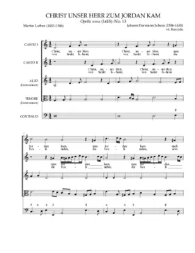 Christ unser Herr zum Jordan kam