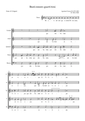 Beati omnes quarti toni