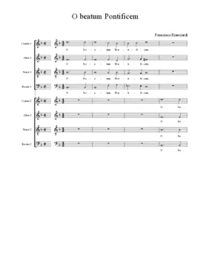 O beatum Pontificem