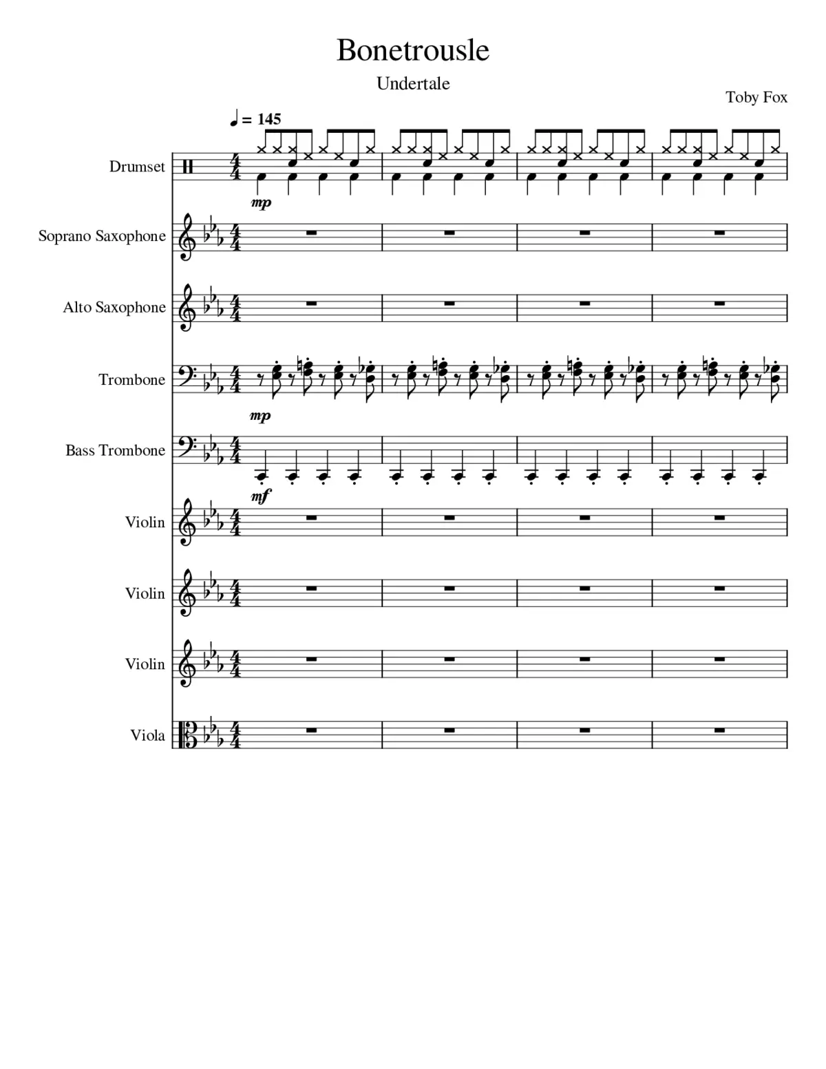 Bonetrousle - Page 1