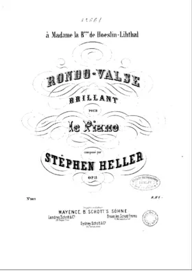 Rondo-Valse, Op.11