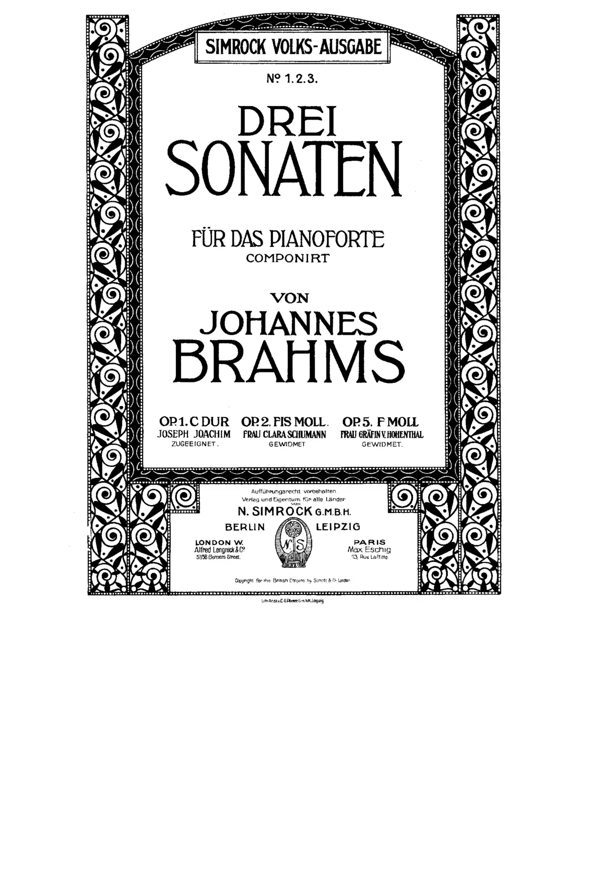 Piano Sonata No.2 - Page 1