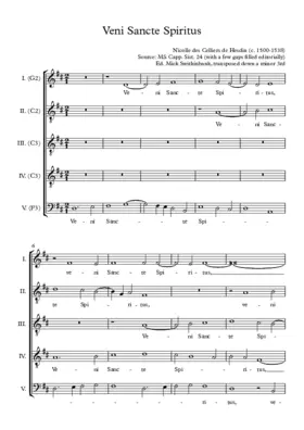 Veni Sancte Spiritus