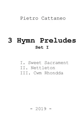 3 Hymn Preludes, Set I
