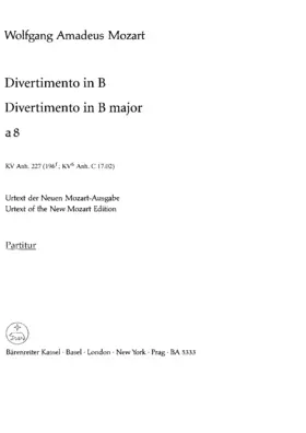Divertimento in B-flat major