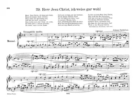 Herr Jesu Christ, ich weiß gar wohl