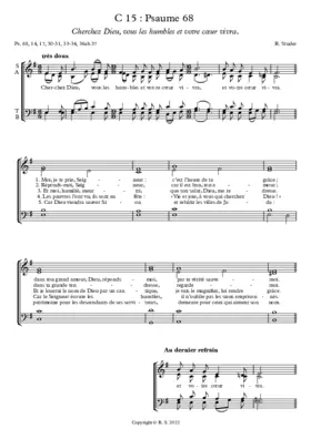 C 15 - Psaume 68 vel 18