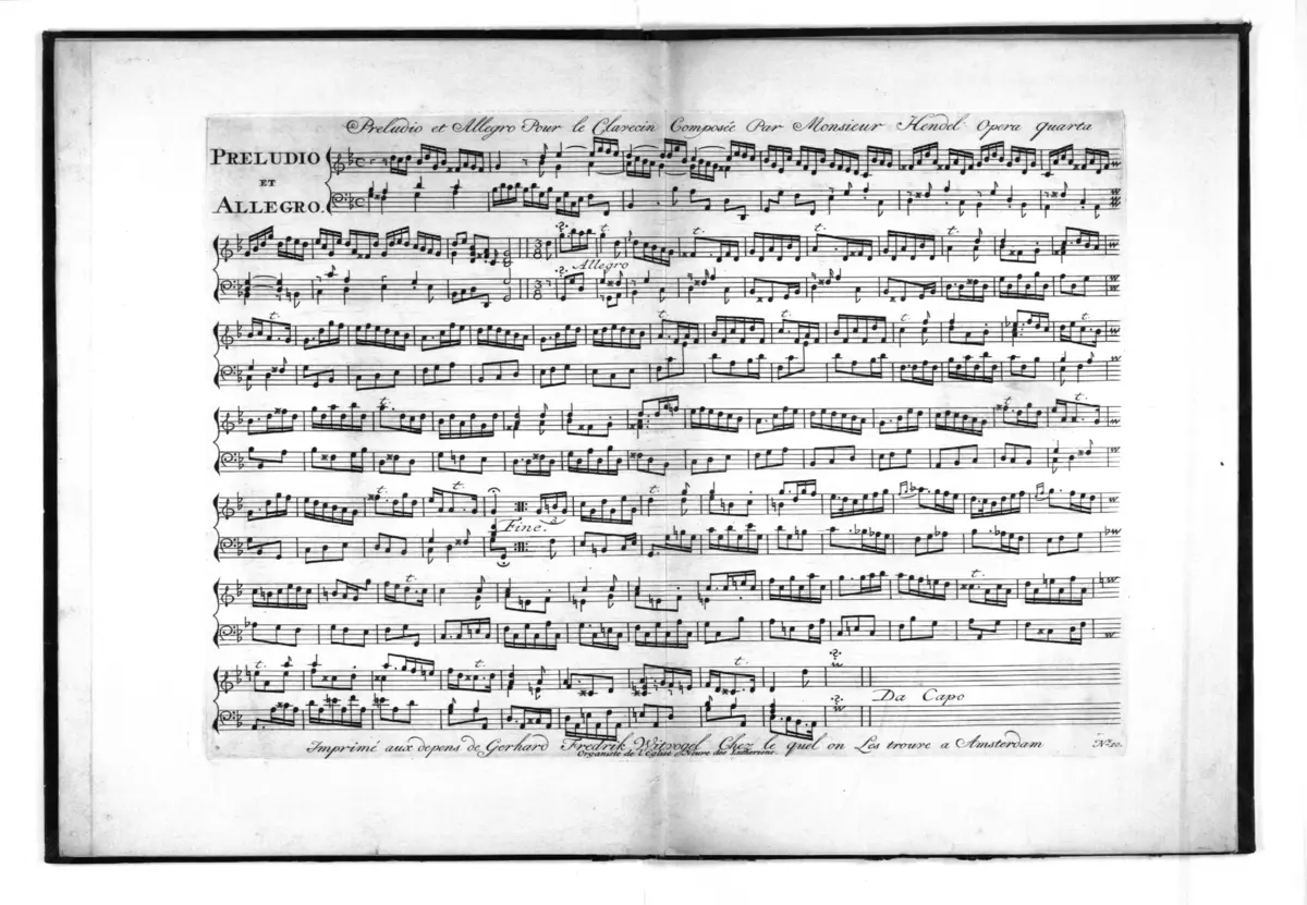 Prelude and Allegro in G minor - Page 1