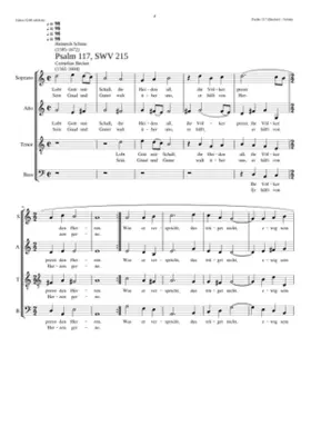 Lobt Gott mit Schall (psalm 117)