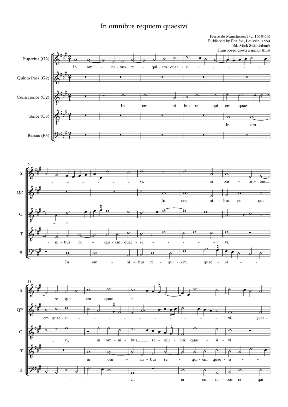 In omnibus requiem quaesivi - Page 1