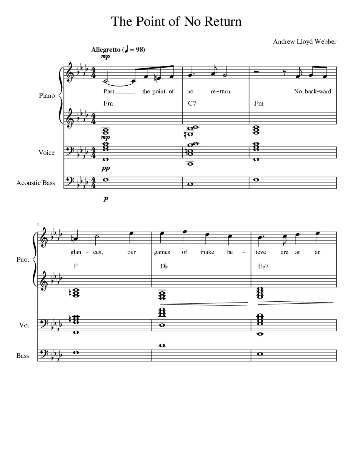 the point of no return - Page 1