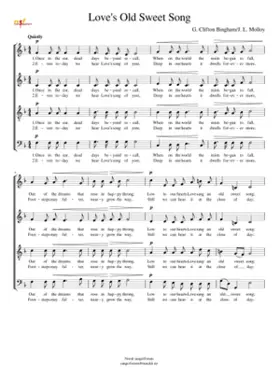 Love's Old Sweet Song