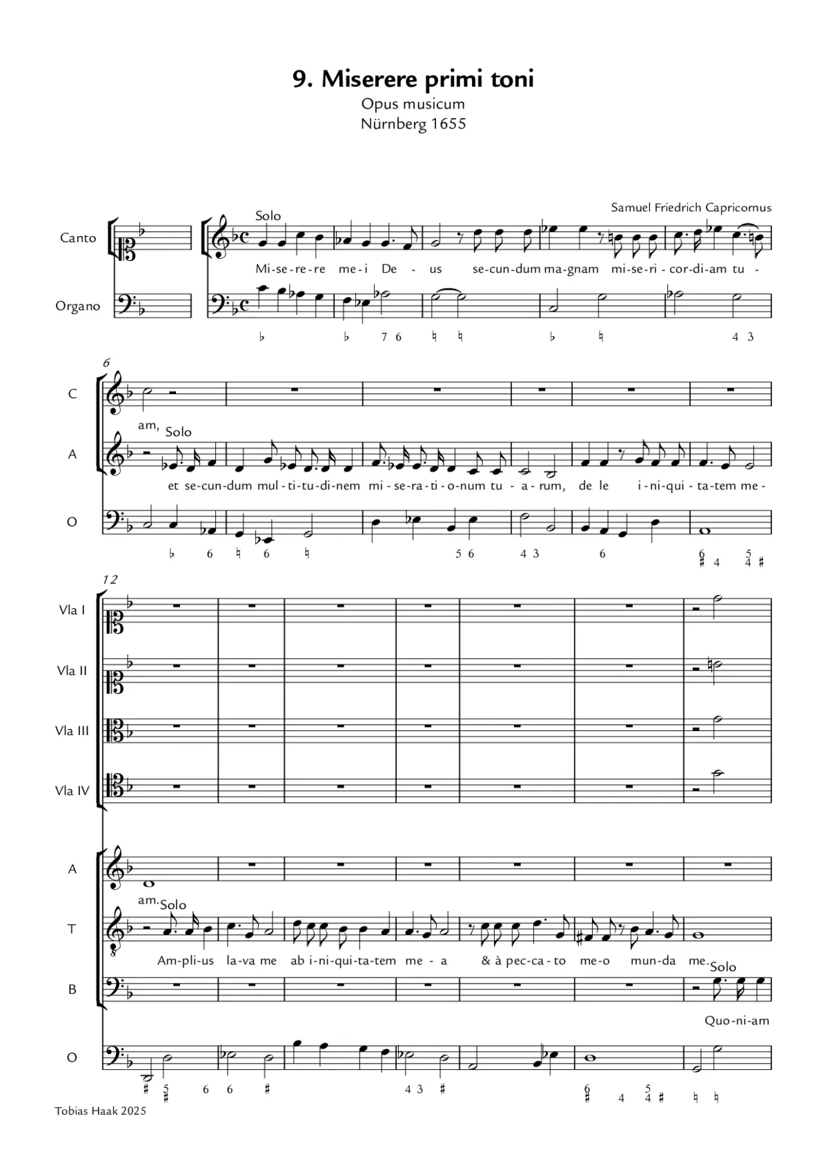 Miserere primi toni - Page 1