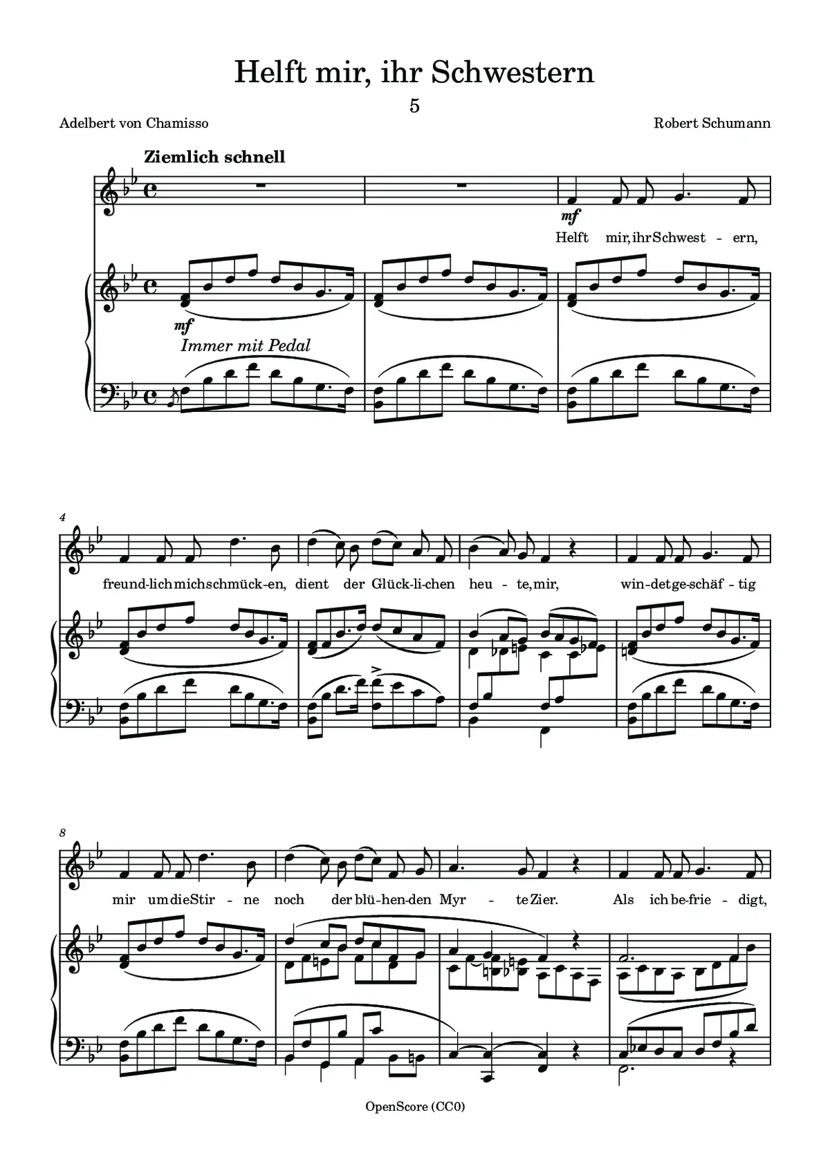 Helft mir, ihr Schwestern - Page 1