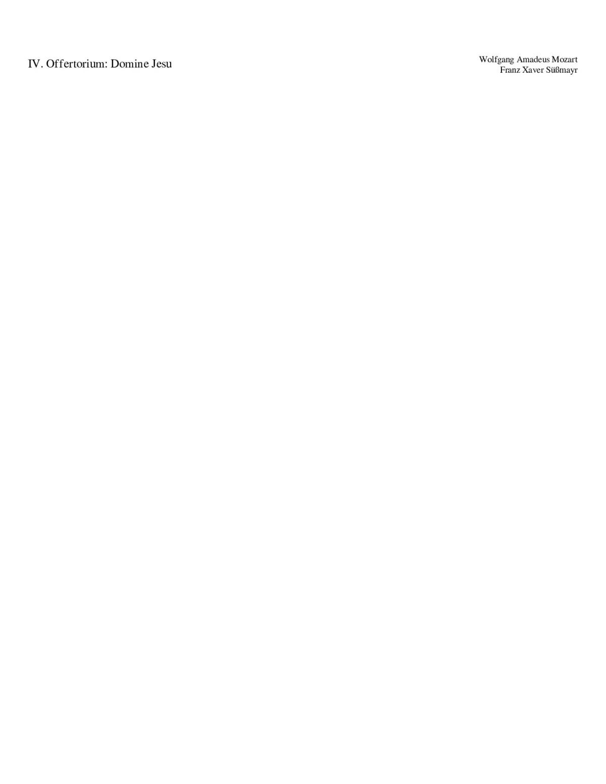 Requiem in D minor K.626 - Page 1