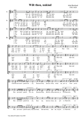 Wilt thou unkind thus reave me