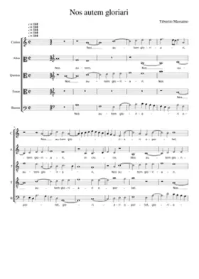 Nos autem gloriari