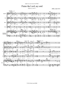 Praise the Lord, my soul