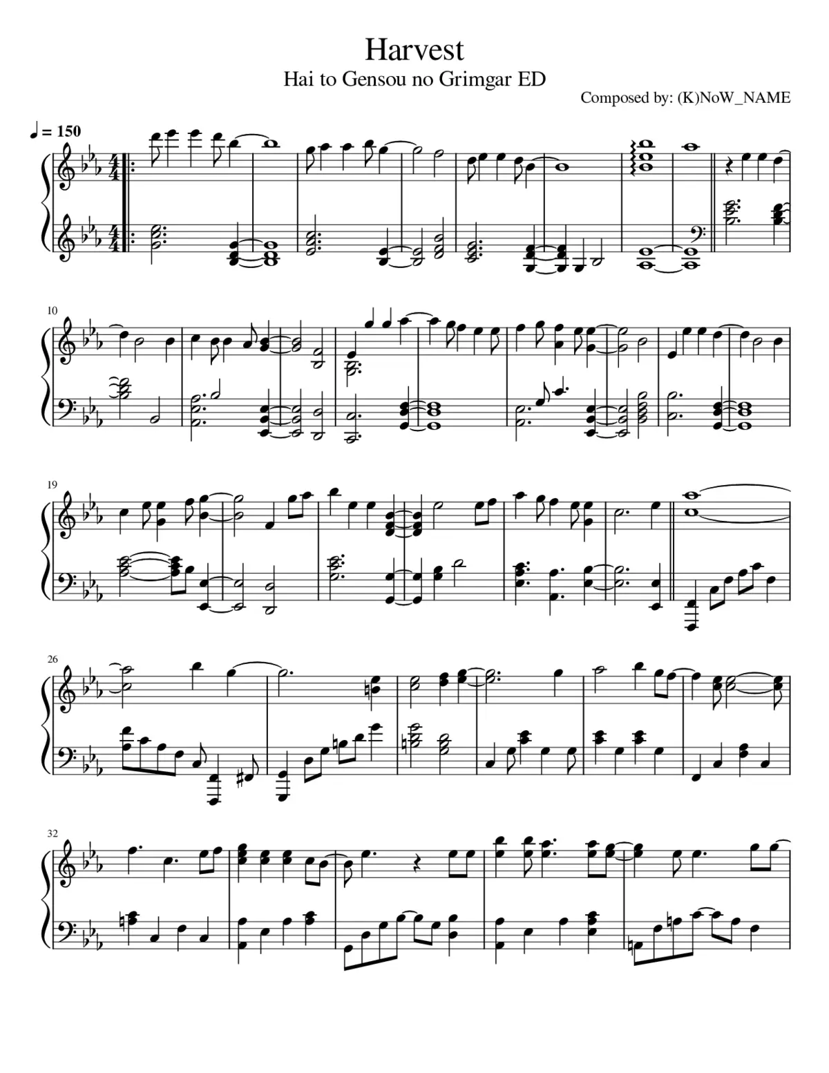 hai to gensou no grimgar - harvest - Page 1