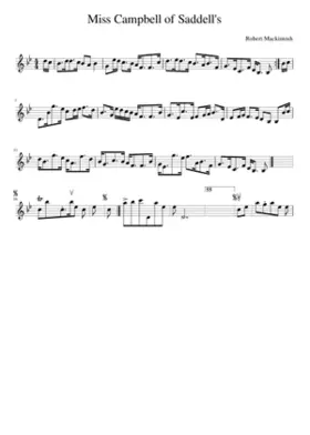 Miss Campbell of Saddell's