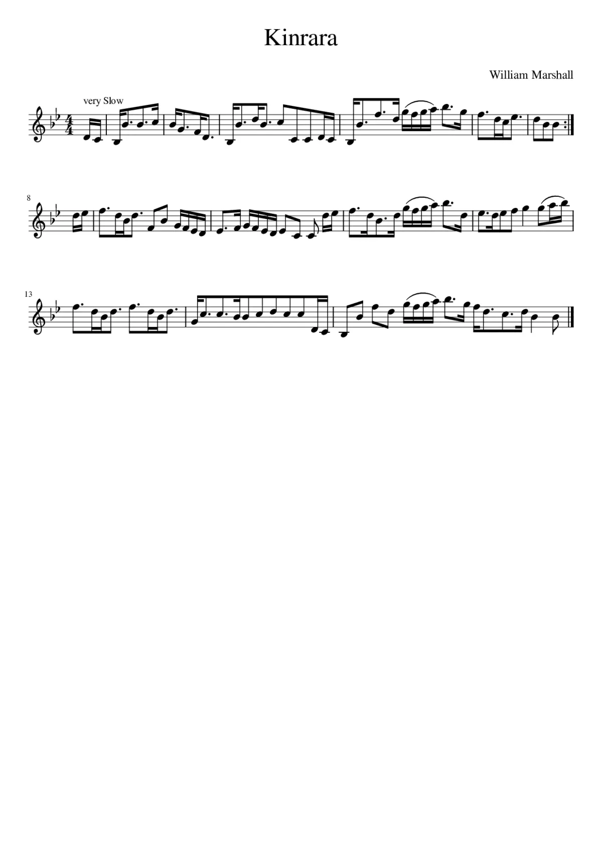 Kinrara - Page 1