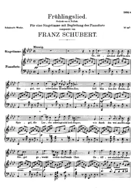 Frühlingslied, D.919
