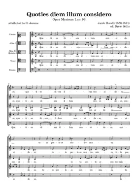 Quoties diem illum considero