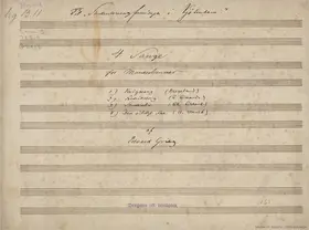 4 Songs for Male Voices