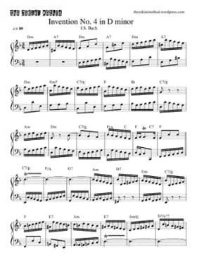 Invention in D minor BWV 775