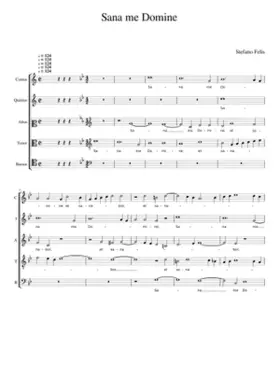 Sana me Domine