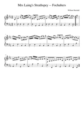 Mrs Laing's Strathspey -- Fochabers