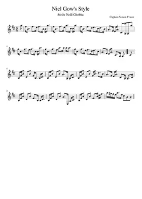 Niel Gow's Style
