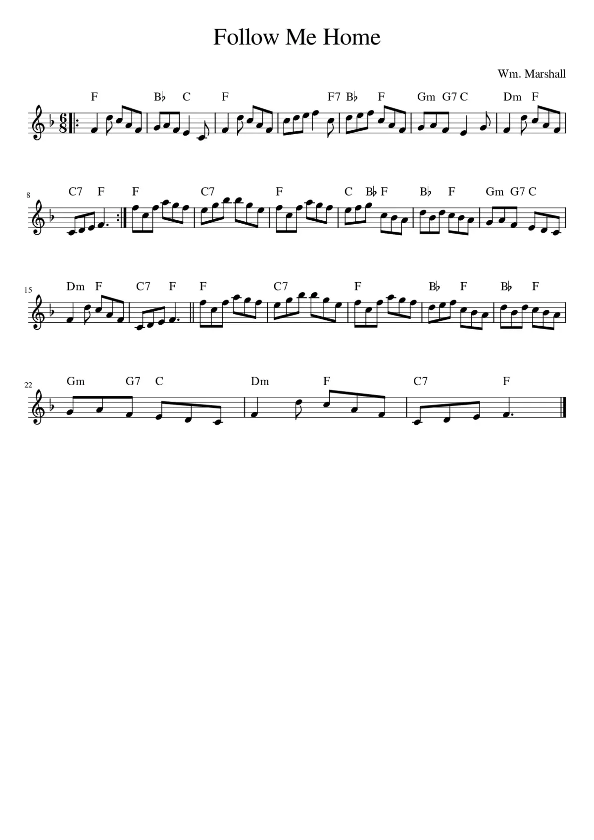 Follow me Home - Page 1