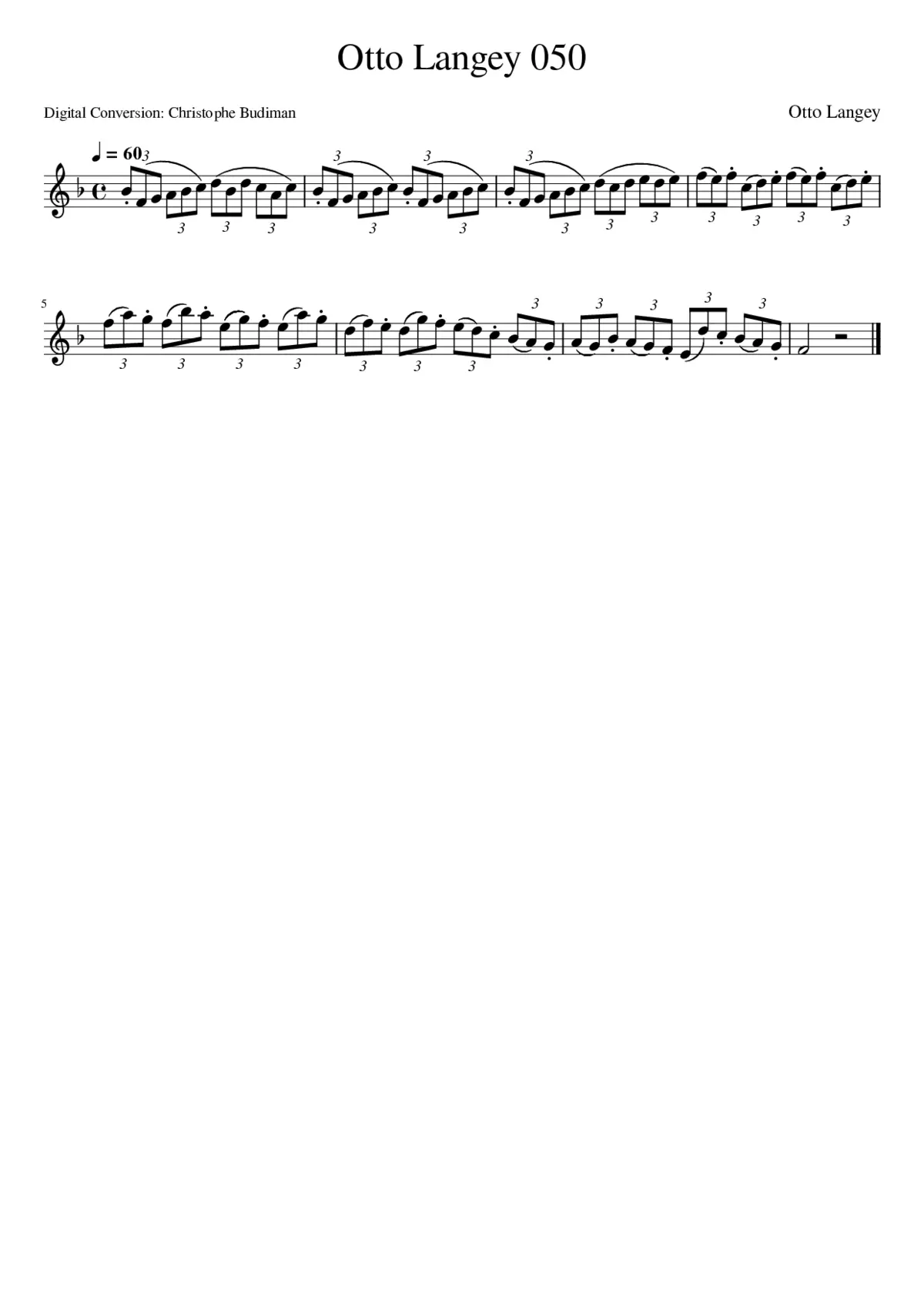 Otto Langey 050 - Page 1