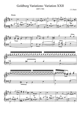 Goldberg-Variationen BWV 988