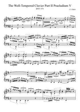 Prelude and Fugue in D major BWV 874