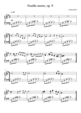 Feuille-morte op. 9